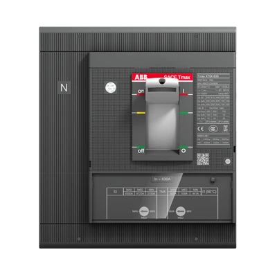 ABB XT5N 400 TMA 400-4000 4p F F InN=100%In, manufacturer catalog image